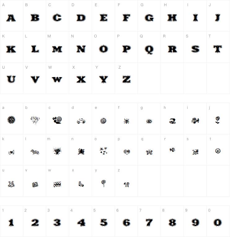 Puchakhon Hypnosis字体