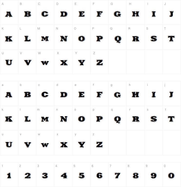 Puchakhon Rain字体