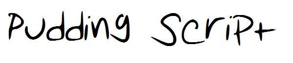 Pudding Script字体