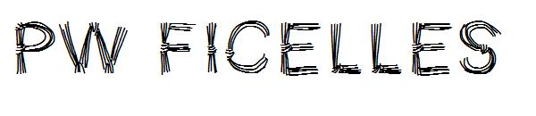 PW Ficelles字体