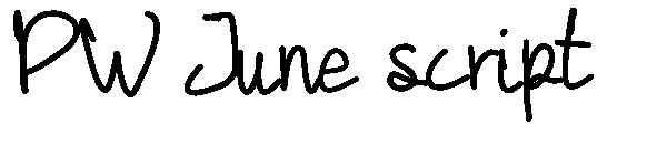 PW June script