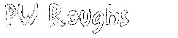 PW Roughs字体
