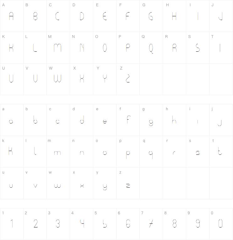 Pycuaf字体