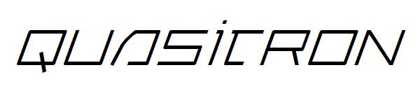 Quasitron字体