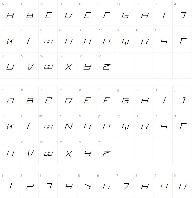 Quasitron字体