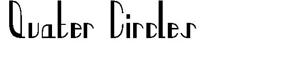 Quater Circles