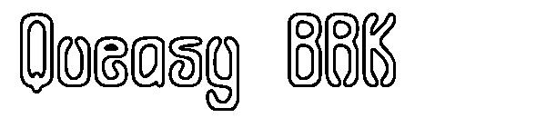 Queasy BRK字体