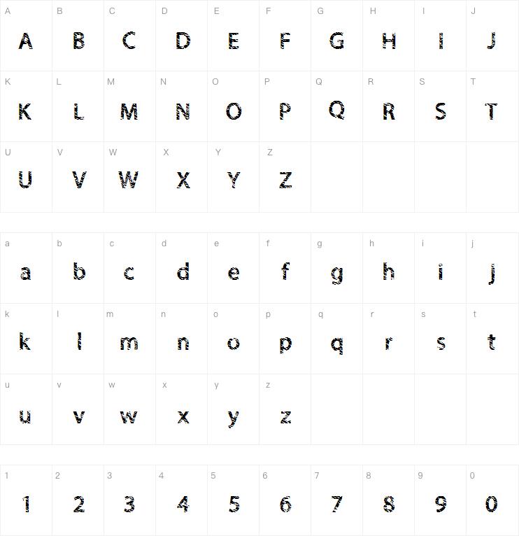 QuickCut字体