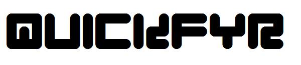 Quickfyr字体