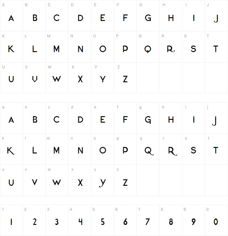 Quiet the Thief字体