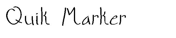 Quik Marker字体
