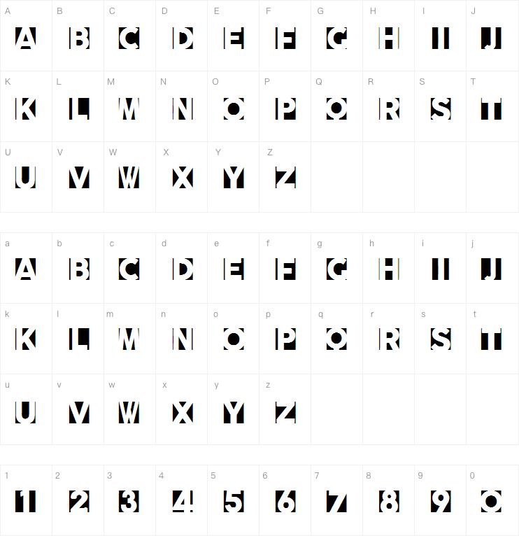 Radicalblock字体