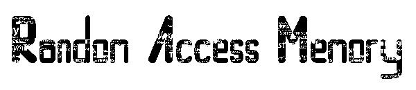 Random Access Memory