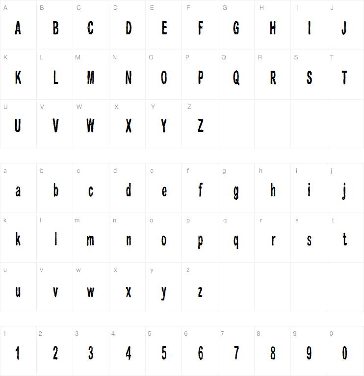 Raparperitaivas字体