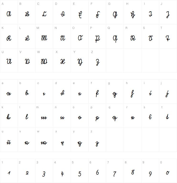 Rastenburg UNZ1AY字体