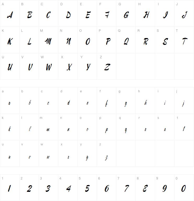Ray Morgan Style字体