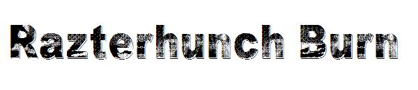 Razterhunch Burn字体