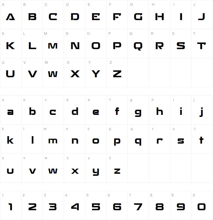 Recharge字体