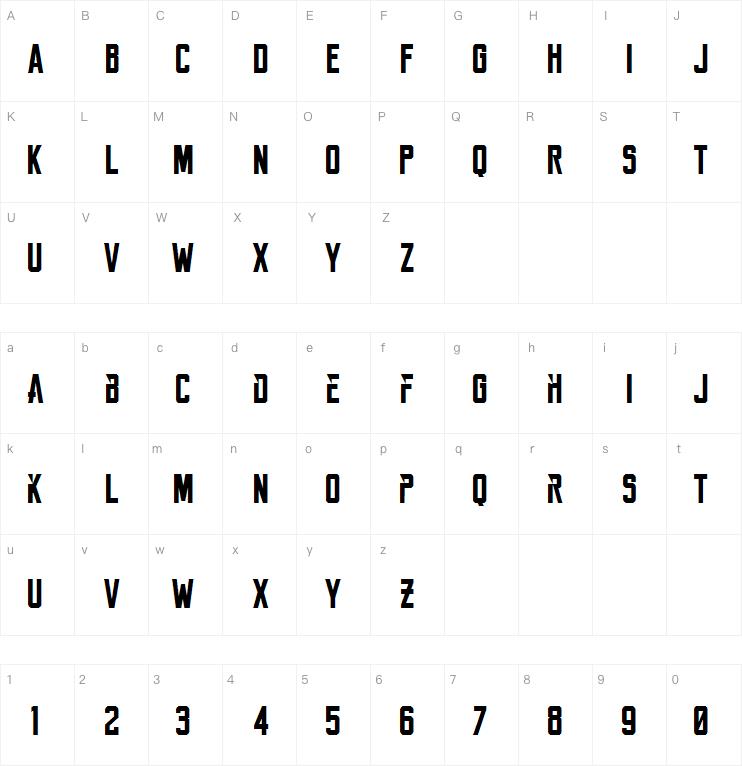 Reckoner字体