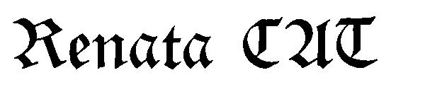 Renata CAT字体