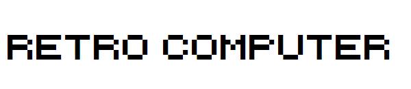 Retro Computer字体