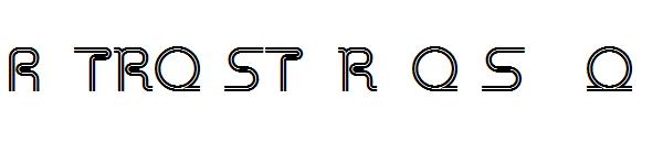 Retro Stereo Thin字体