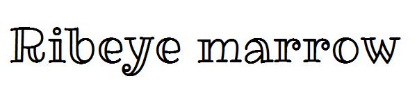 Ribeye marrow字体