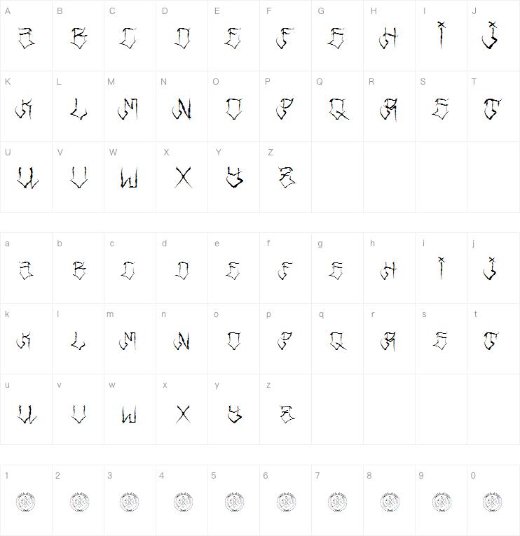 Riders Font字体