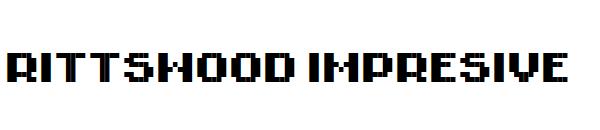 Rittswood Impresive字体