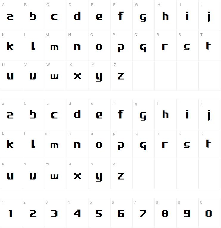 RoadWC98字体