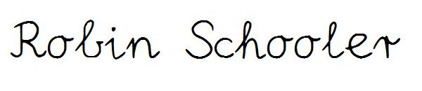 Robin Schooler字体