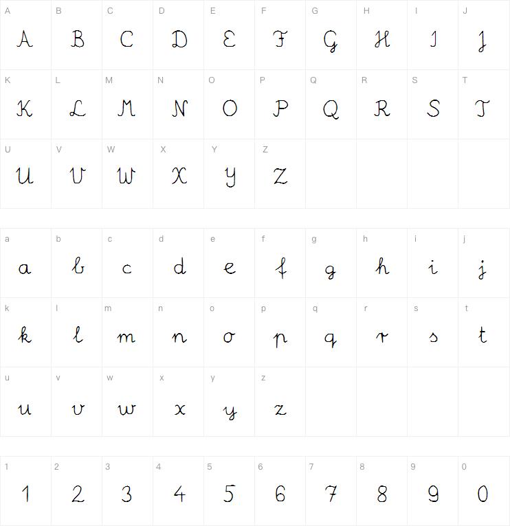Robin Schooler字体