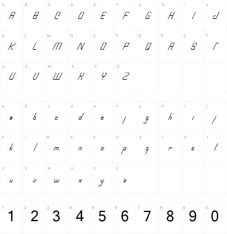 Roboscript字体