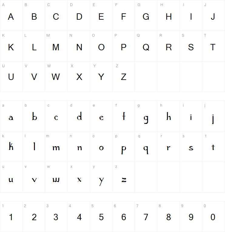 Robust and Husky字体