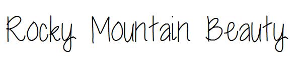 Rocky Mountain Beauty