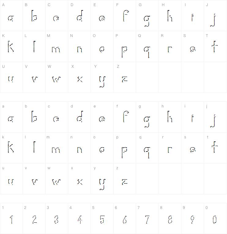 Rorific字体