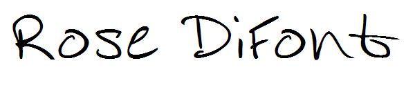 Rose DiFont字体