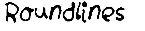 Roundlines字体