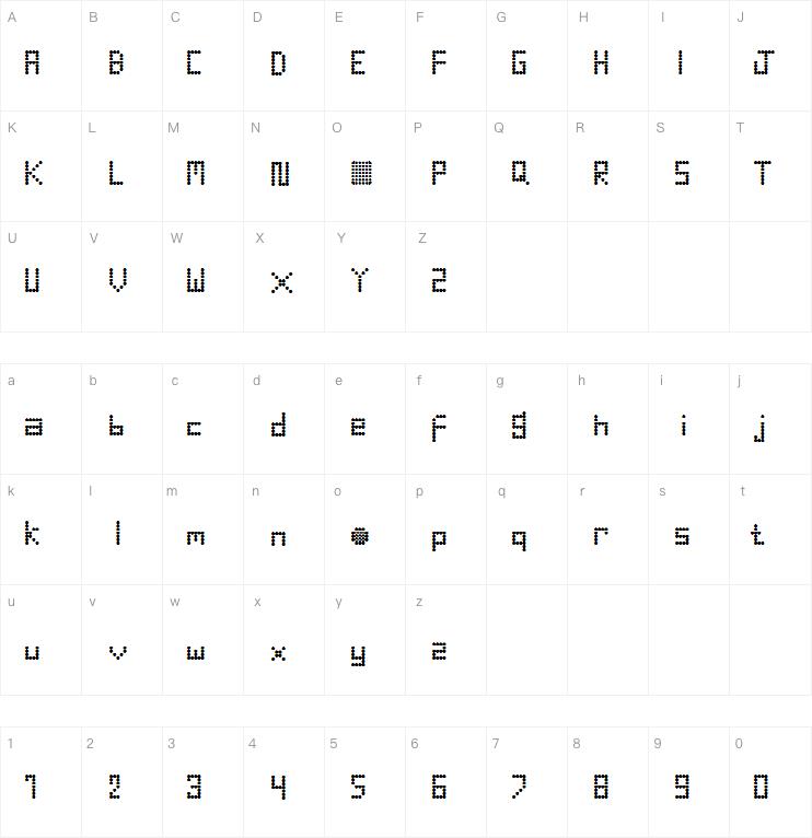 Round Tech字体