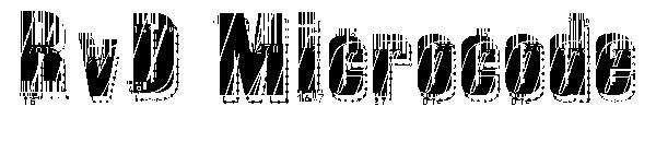 RvD Microcode字体