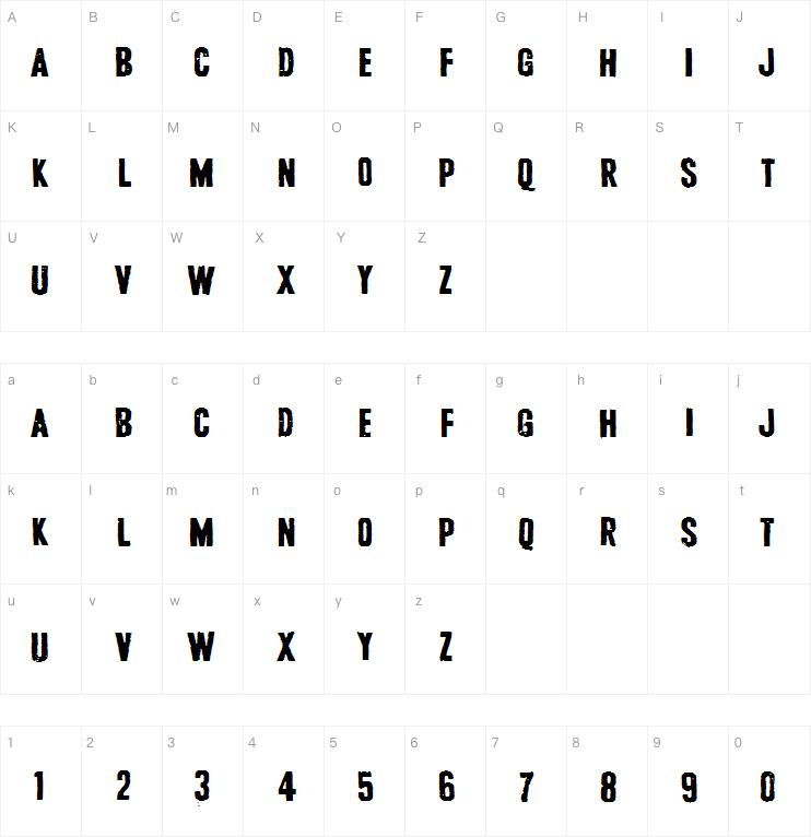 Safe from harm字体