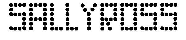 Sallyross字体