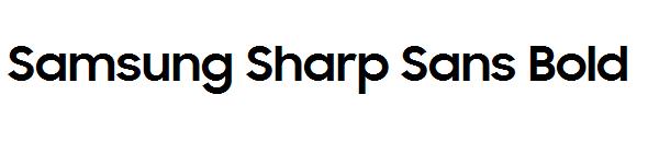 Samsung Sharp Sans Bold