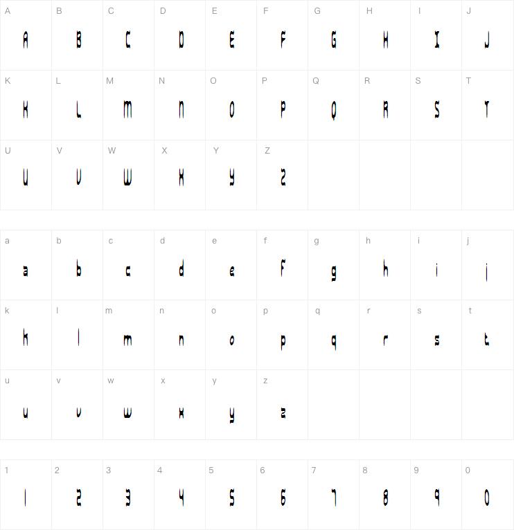 Sarcastic BRK字体