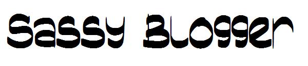 Sassy Blogger字体