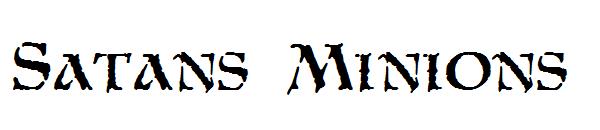 Satans Minions字体