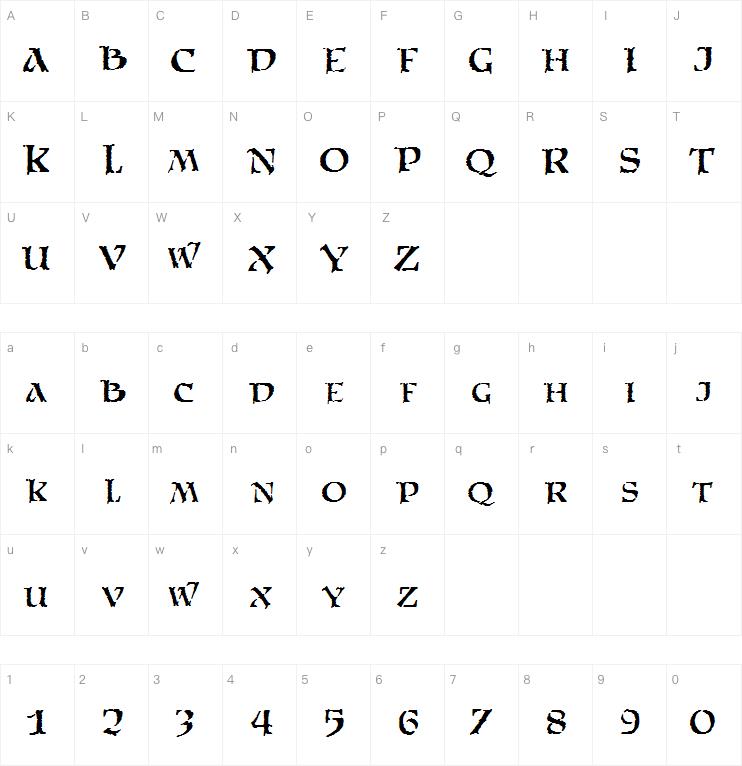 Satans Minions字体