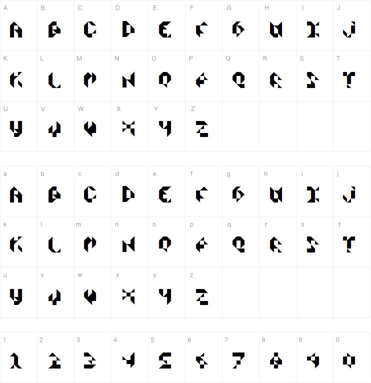 Scissors Cuts Paper字体