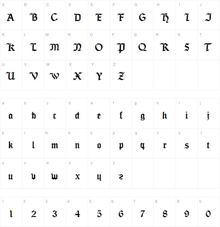 Seagram TFB字体