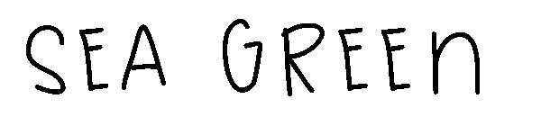 Sea Green字体